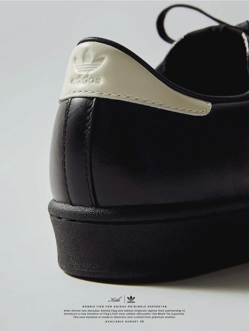 Kith adidas Superstar Vintage Black Tie Pack Size 11 IH4565 NEW!